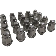 New OEM GM Chrome Lug Nuts 20-Pack Cruze Impala Malibu Sonic Volt G6 9598708