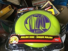 2016 Wham-O Frisbee Disc  Yellow Malibu Beach Pelican Flyer 110g