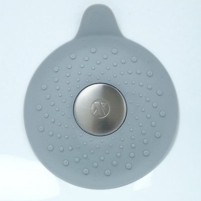 SlipX Solutions Seal Tight Drain Stopper in Gray