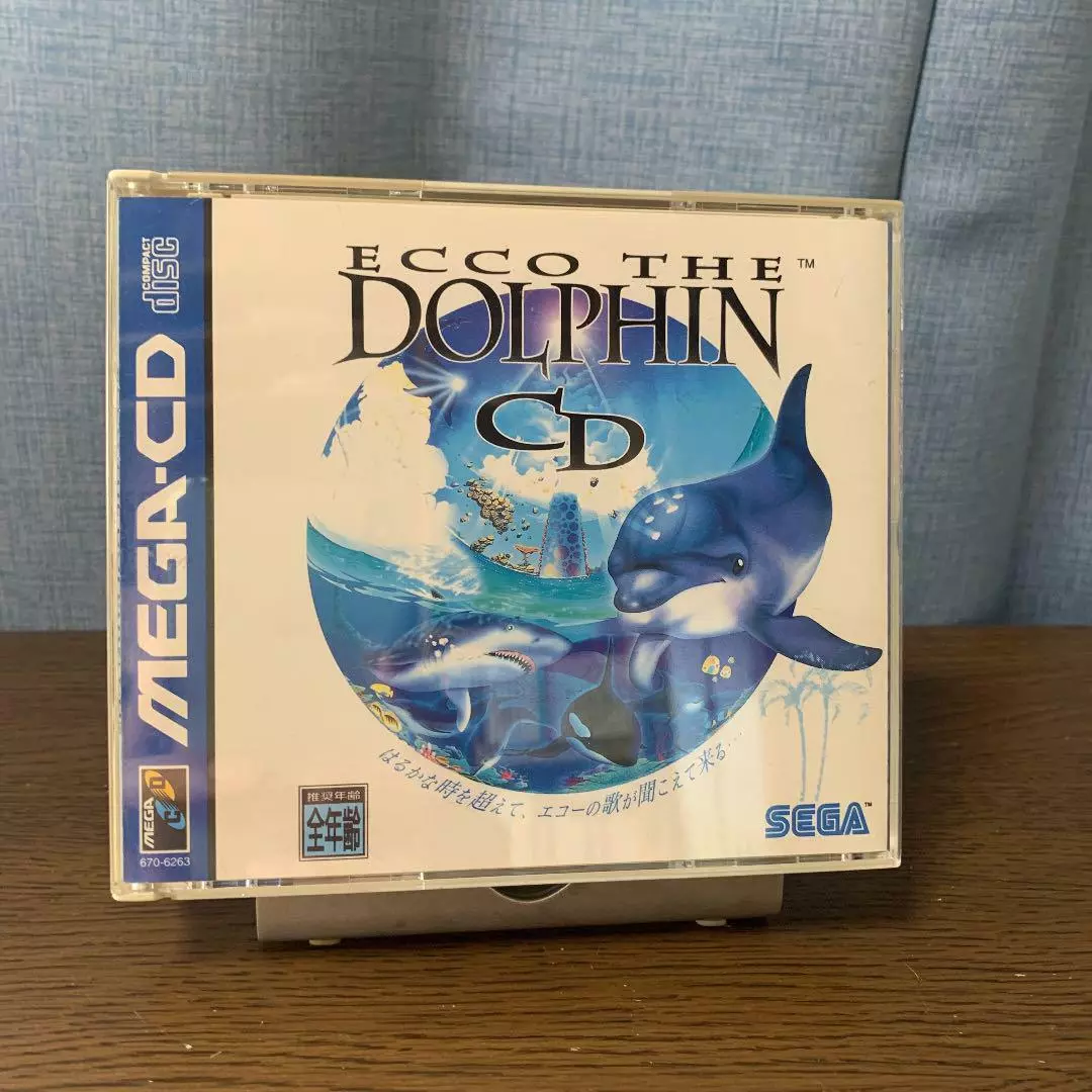 SEGA the Dolphin CD Sega CD Japanese Retro Game Used Action from Japan |