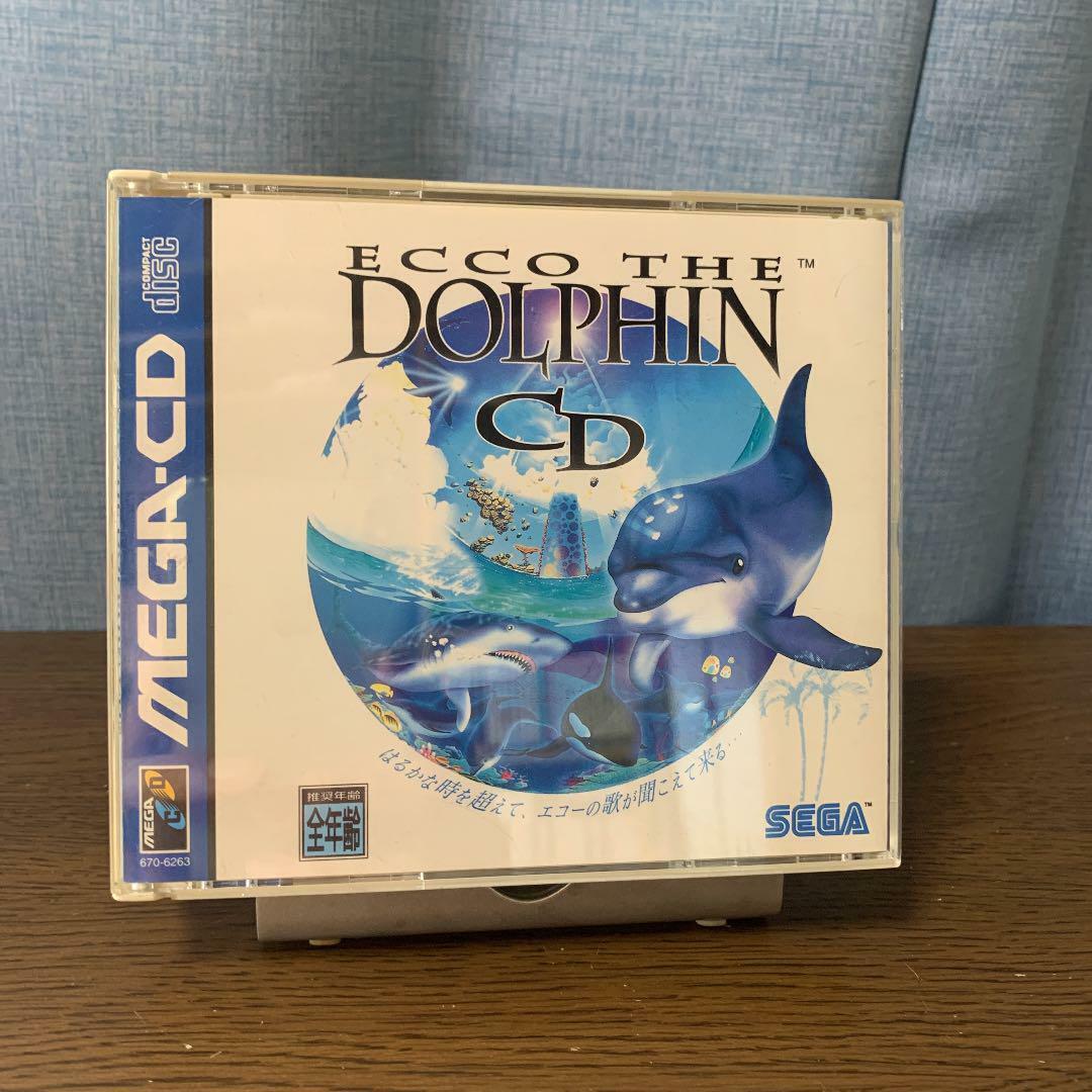 kompression moral th SEGA Ecco the Dolphin CD Sega Mega CD Japanese Retro Game Used Action from  Japan | eBay