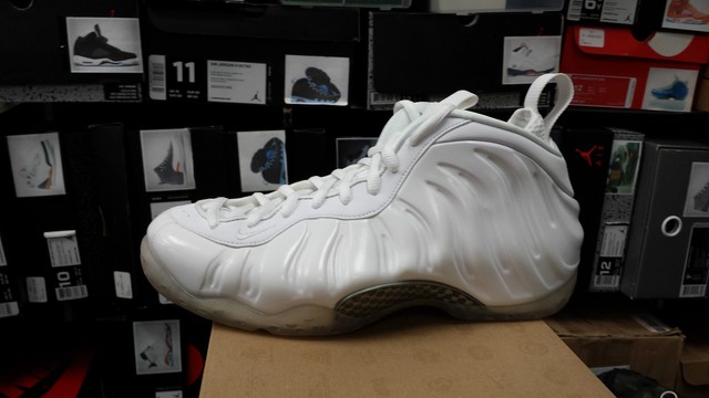 foamposite one white