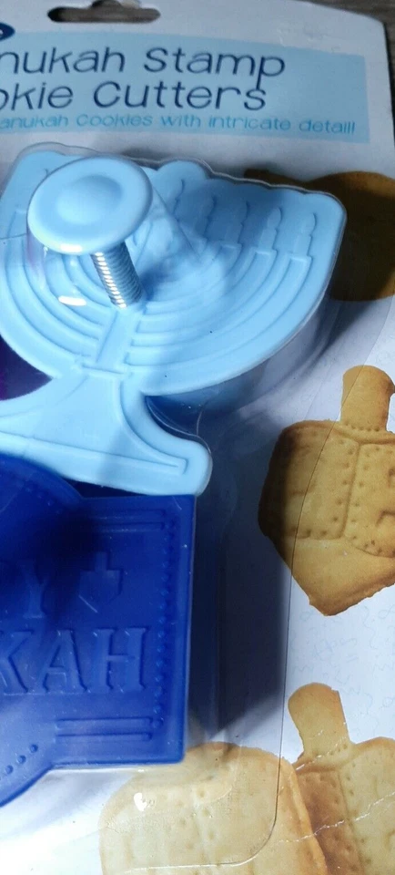 "Cortadores de galletas Rite Lite Janucá sello 8,75"" juego de 3 formas diferentes - ENVÍO 24H Foto 4 de 4