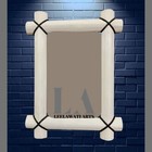 Home Décor Living Room Wall Mirror Frame Carved Design Dresser Table Top Mirror