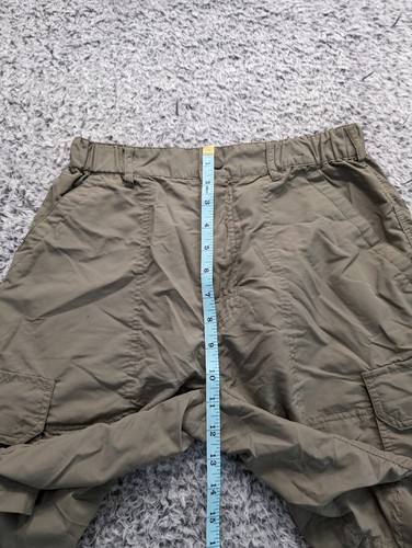 REI pantaloncino uomo piccolo grigio nylon Gorpcore outdoor escursionismo campeggio cargo casual - Foto 5 di 8