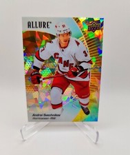 Andrei Svechnikov 2023-24 upper deck allure hockey  yellow Taxi  #12 SHIPS ASAP