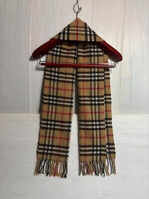 Burberry Cashmere Muffler Nova Check Beige 60.6 Burberry Cashmere Muffler Nova Check Beige 60.6