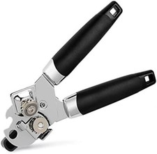 Can Opener Cutter Easy Comfy Handle Grip Kitchen  Stainless Steel Best Quality