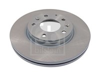 2X Febi Bilstein 108434 Bremsscheibe Vorne FüR Mazda