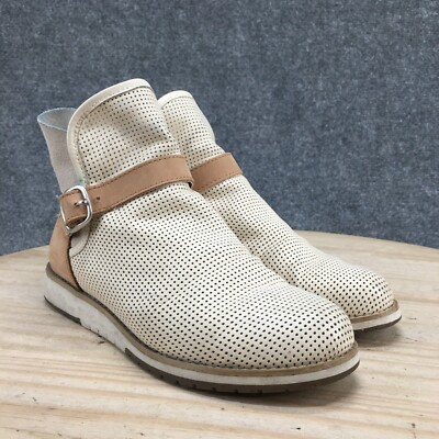 Emu Australia Boots Womens 7.5 Lorne Ankle Bootie Beige  display picture 1