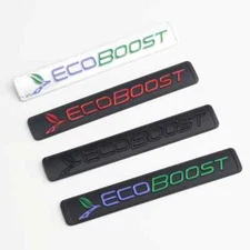 3D Metal Badge Ecoboost Emblem Car Rear Trunk Badge Sticker Accessories