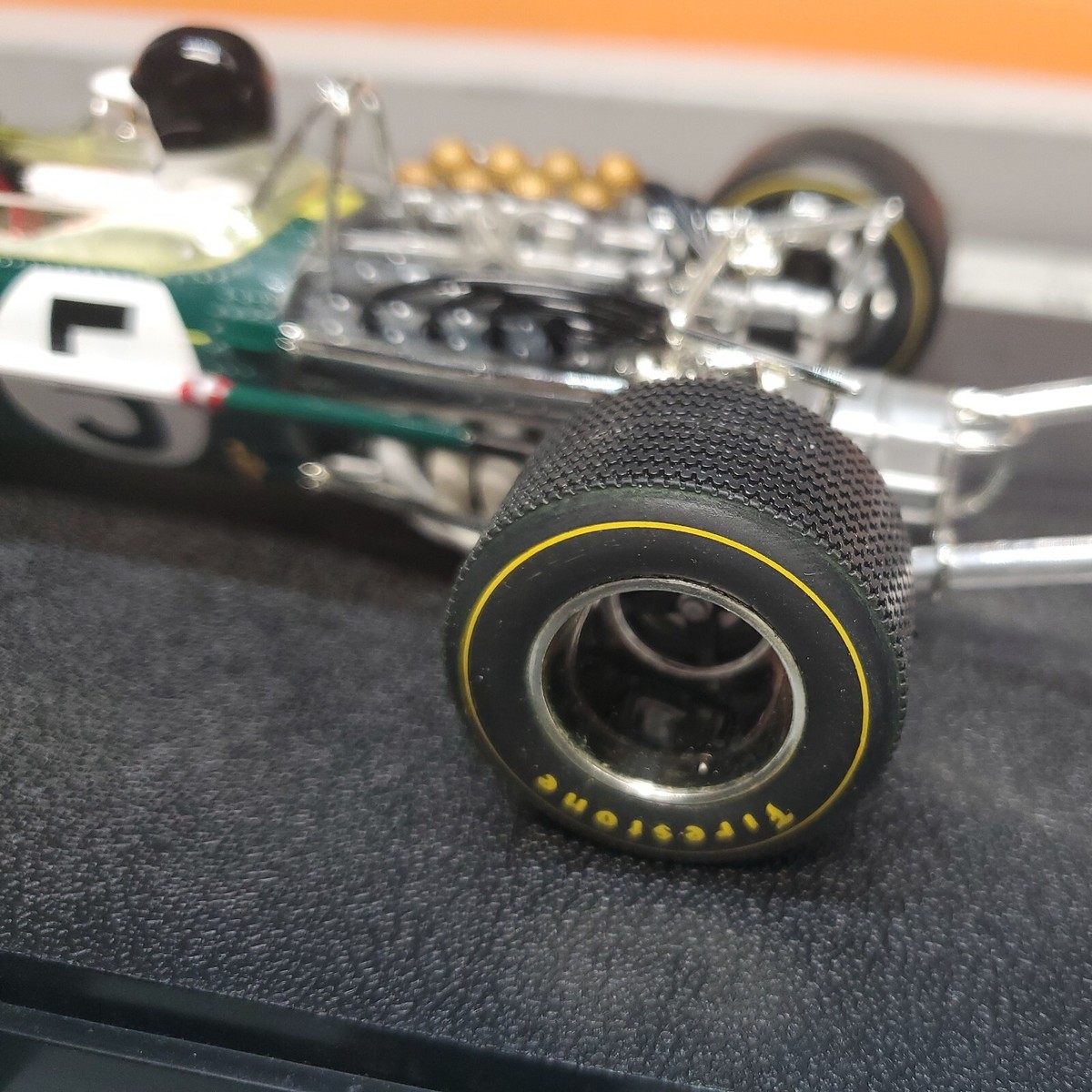 Quartzo 1/18 Scale Lotus 49 Jim Clark 1st 1968 South Africa GP | eBay
