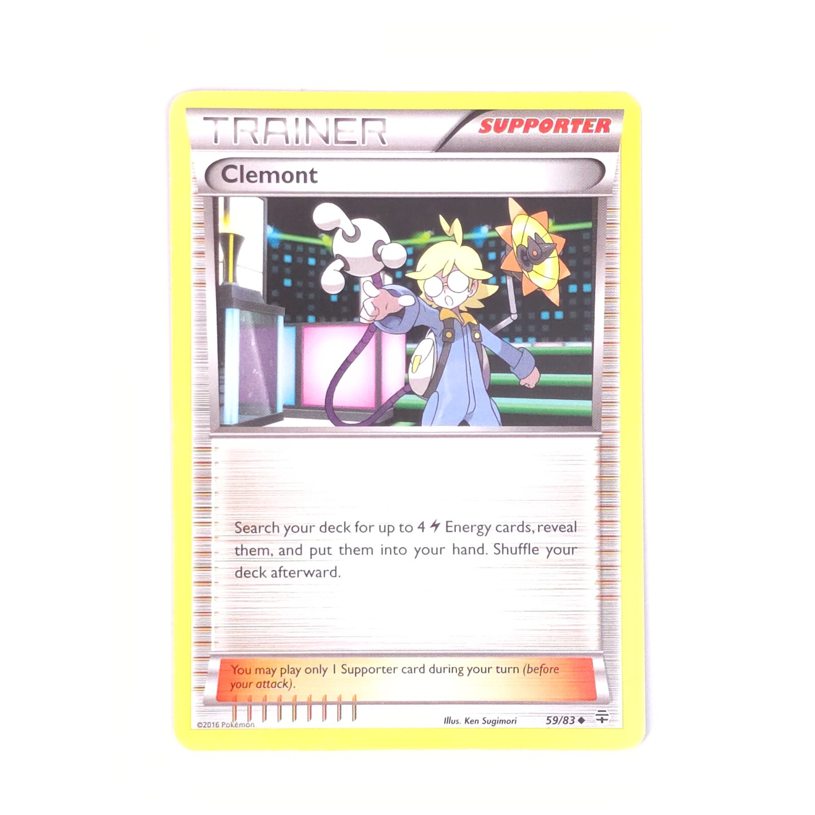 Clemont 59/83 Pokemon Generations Uncommon NM
