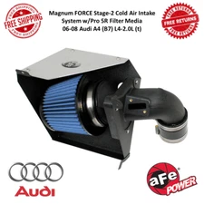 aFe 54-11722 Magnum Force Stage-2 Cold Air Intake Sys. Pro 5R For 06-08 Audi A4