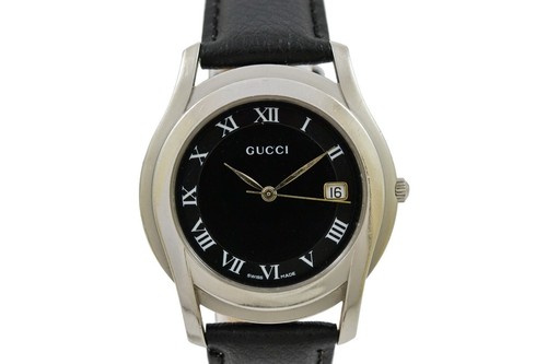 Vintage Gucci 5500M Quartz Stainless 