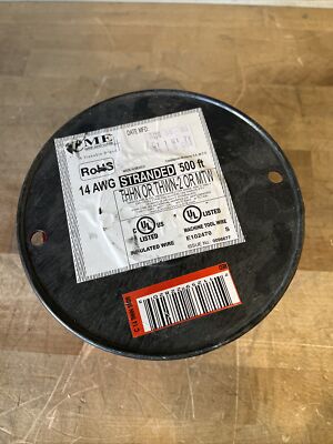 CME E102470 S Reel of 14 AWG Strand Cable THHN Or THWN Or MTW 500 FT