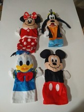 Disney Hand Puppet Mickey Mouse Minnie Goofy Donald Duck plush Melissa Doug