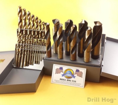 Cobalt Drill Bit 7/8" Cobalt M42 Drill Bit By Drill Hog® - Silver - Foto 7