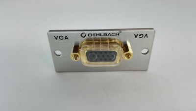 Oehlbach! Proin 8844 MMT VGA VGA-Multimedia-Einsatz mit Lötanschluss silber##