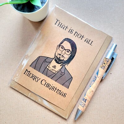 Lustige Tintenmeister Weihnachtskarte - Dave Navarro Tintenmeister Weihnachtskarte für Ihn