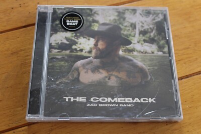 ZAC BROWN BAND - THE COMEBACK CD [NEW SEALED] **DAMAGED CASE** HYPE STICKER
