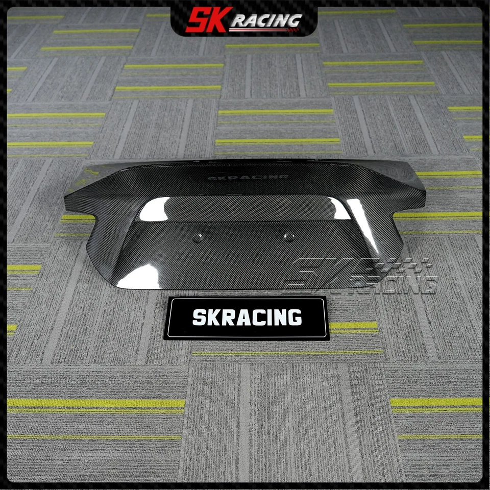 Cubierta de tapa de maletero trasero de fibra de carbono para Toyota 86 Subaru BRZ 2013-20 Foto 2 de 4