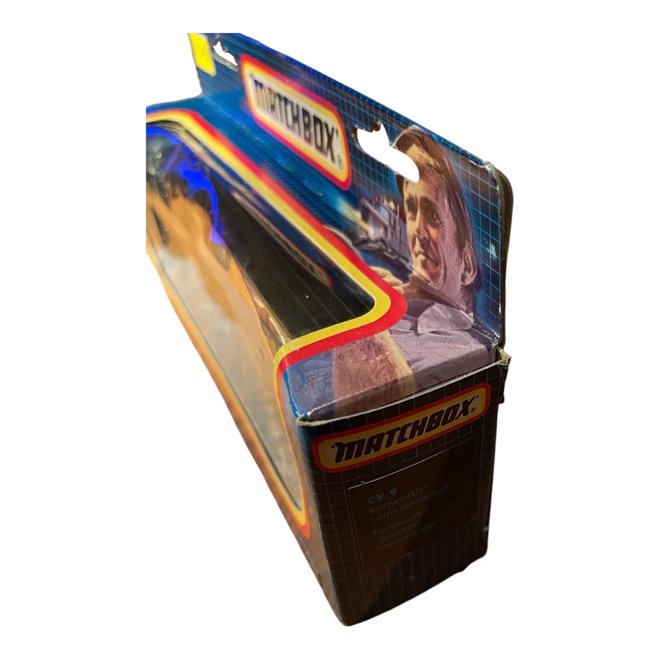 Camión Matchbox Convoy CY-9 Kenworth Cool Paint Co original en caja Foto 3 de 3