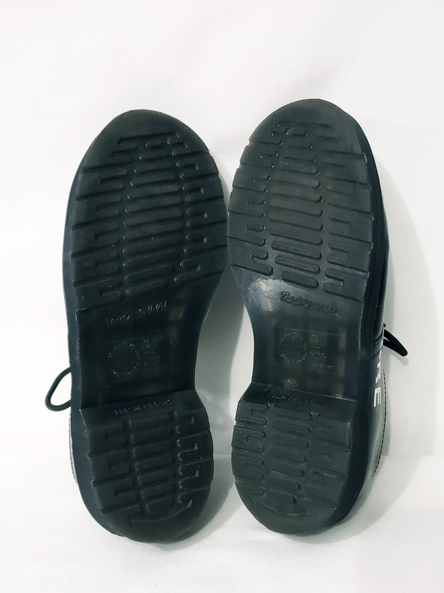 【中古】 DOC MARTIN: SERIES 6 Dr. Martens Women's 1460Y US6 Brown Leather Side Zip Lace Up