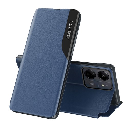 Funda Rígida Para Xiaomi Redmi 13C Lujo Magnética Abatible Cuero Vista Inteligente - Imagen 11 de 30