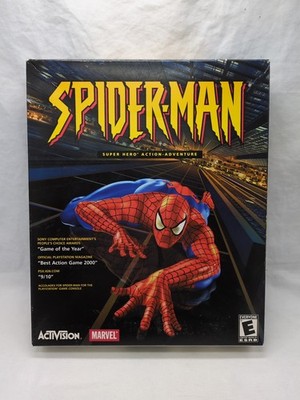*No Manual* Big Box Spider-Man  Super Hero Action Adventure PC Video Game