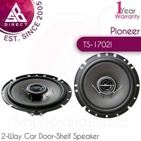 Pioneer Ts-1702I 2-Way Auto Door-Shelf MaßGefertigte Lautsprecher │ Impp Kegel │