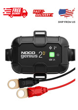 Noco Genius2d 2a 12v Onboard Battery Charger Maintainer And Desulfator