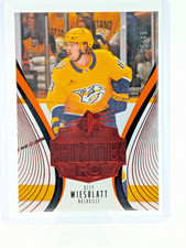 2025-26 Upper Deck SPx Ozzy Wiesblatt Amber Finite Rookie Card /49 #26