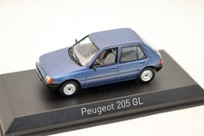 Norev Collectors 1/43 Peugeot 205 GL Diecast Toy Cars Model Gift