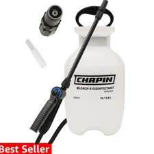 Chapin 20075 Disinfectant Bleach Sprayer, 1 Gallon, Made in The , Adjustable ...