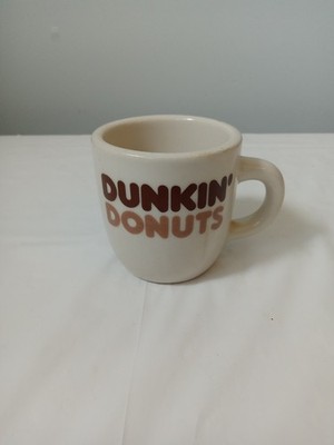 Vintage Dunkin' Donuts Coffee Mug REGO Diner Restaurant Ceramic Cup E997-41