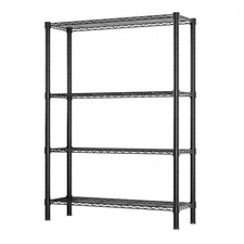 Standing Shelving Units, 36" W x 14" D x 59" H Metal Storage Shelves, Adjusta...