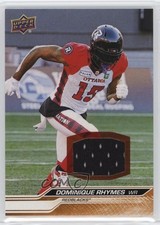 2024 Upper Deck CFL Jersey Dominique Rhymes #2 1lm9