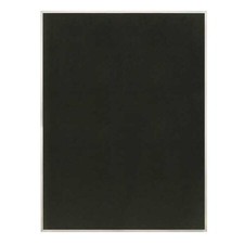 United Visual Products Uv642aez-Black-Satin Fabric Bulletin Board 36"H X 48"W