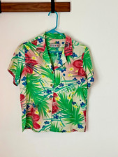 Jams World Aloha Style Camp Shirt - Women Size Medium