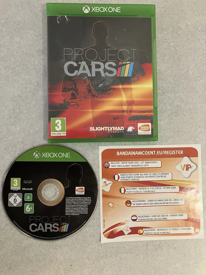 Lot XBOX ONE : Project Cars + F1 2019 Complet - Xbox One - PAL FR, photo 1 sur 3
