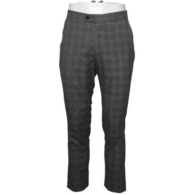 Whitestone, Stoffhose, Größe: 42, Grau, Elasthan/Polyester/Viskose, Karo #FFB
