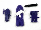 Vintage 1985 Hasbro G.I. Joe Cobra Snow Serpent– Weapons, Accessories, Parts Lot