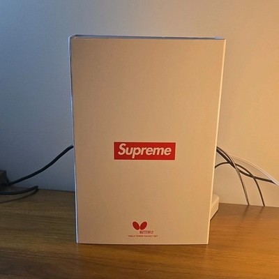 Supreme x Butterfly Table Tennis Paddle Set w/ Butterfly Red Paddle Case