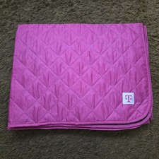 T-Mobile Tuesday Magenta Quilted Outdoor Picnic Blanket - NEW