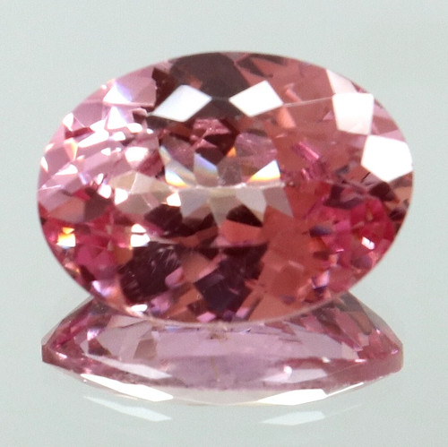 4.00 Ct,10x8 MM OVAL Cut Natural Padparadscha Sapphire Certified Loose Gemstone - Picture 2 of 7