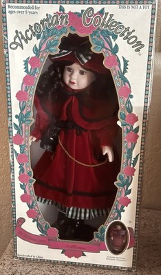 Victorian Collection Porcelain Doll Limited Edition By Melissa Jane 1995 Mattie