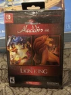 Disney Classic Games: Aladdin & the Lion King Nintendo Switch Retro Ed SEALED