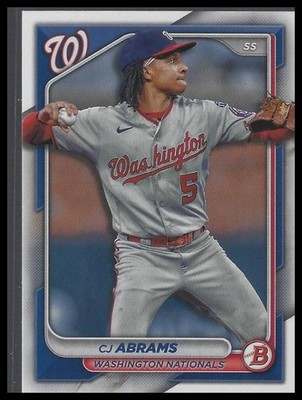 2024 Bowman CJ Abrams #26 Washington Nationals