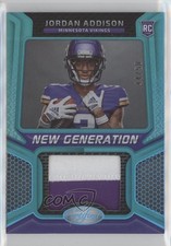 2023 Certified New Generation Jerseys Mirror Teal 44/50 Jordan Addison 1ew0